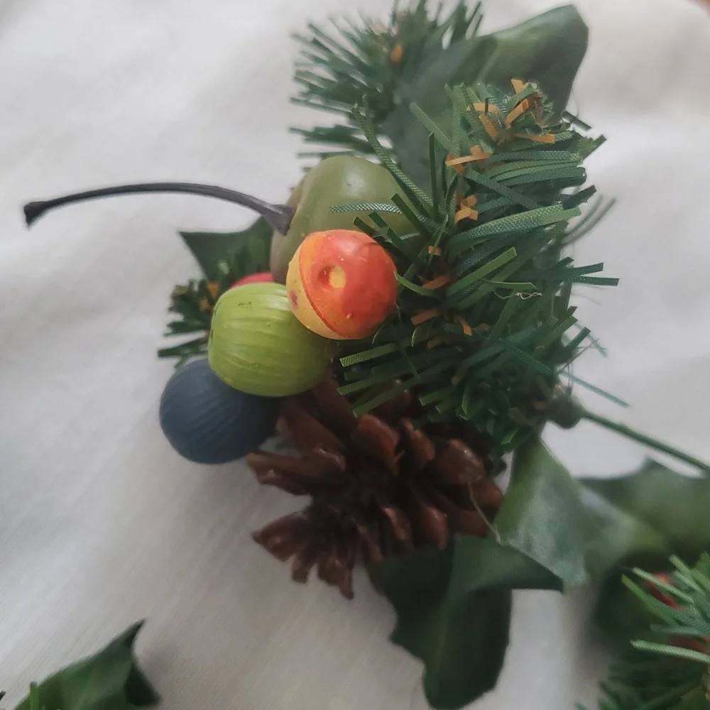 Vintage Artificial Christmas floral picks